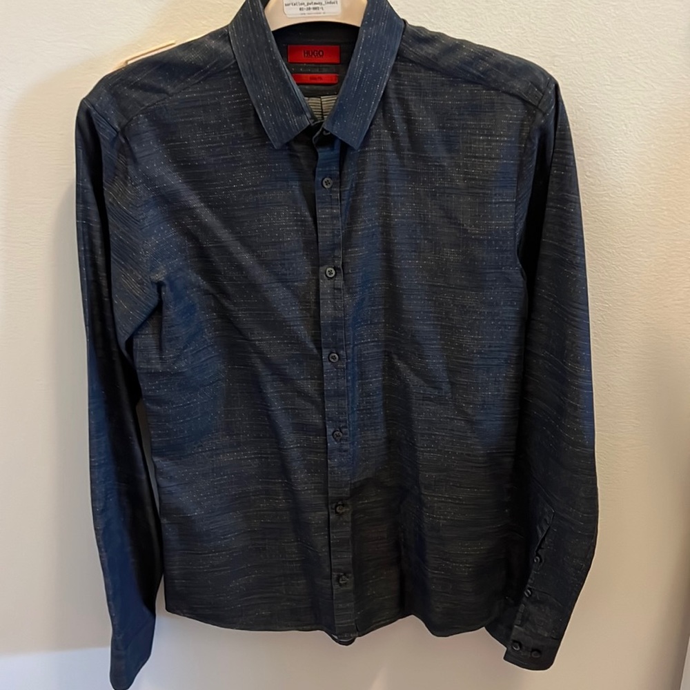 Hugo boss button down shirt